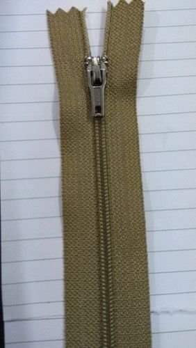 Garment Accessories Brown Polyester 8 Inch Trouser Pant Zipper