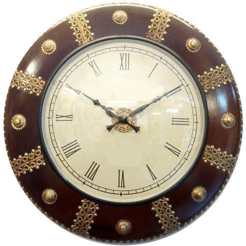 Mix Color Metal Fitting Wall Clock