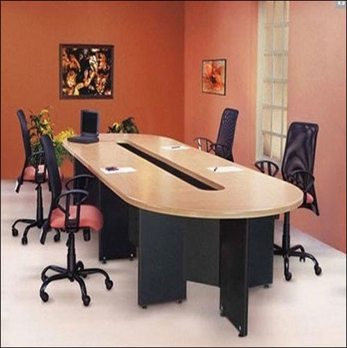 Modern Wooden Conference Table