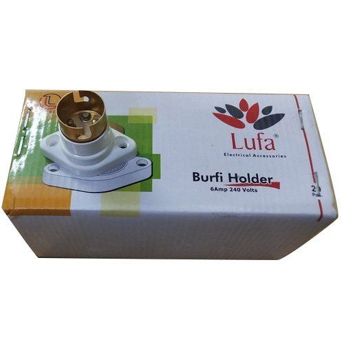 Multi Color Plastic Barfi Bulb Holder