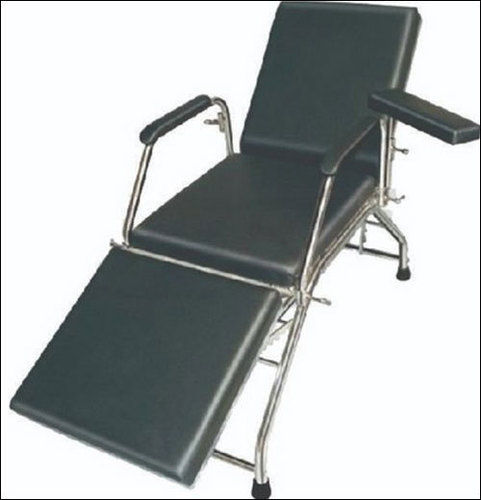 Stainless Steel Blood Donor Couch