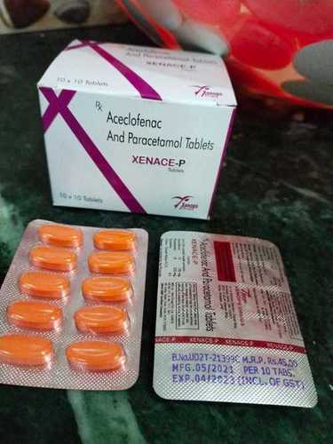 Xenace-p Aceclofenac And Paracetamol Tablets