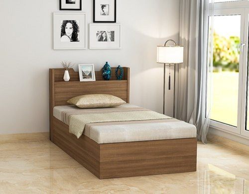 3x6 Pre Laminated Engineered Wood Single Bed With Storage