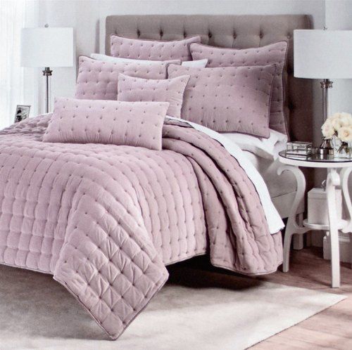 Dot Design Pure Cotton Double Bed Quilt Set