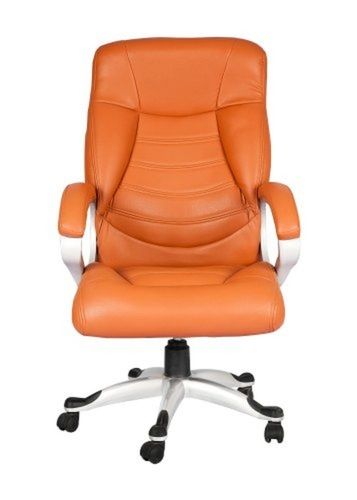 Light Weight High Back Coffee Brown Premium Leather Director Revolving Office Chair