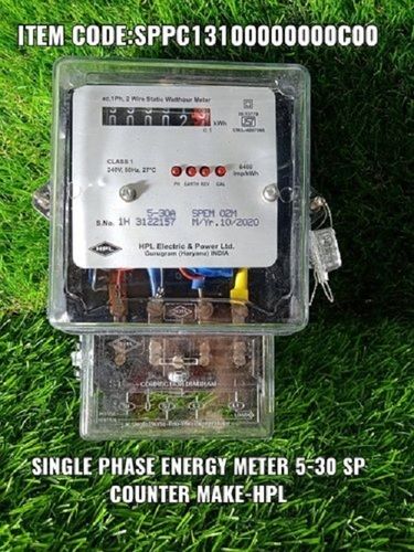 HPL Single Phase Energy Meter