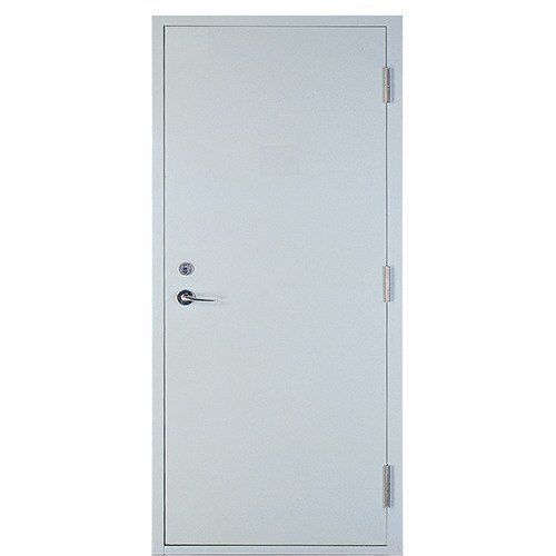 Iron Frame Plain Steel Door