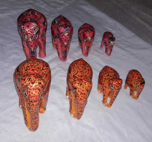 Printed Paper Elephant For Decoration Purpose