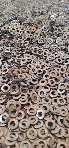 Silver Stainless Steel Round Shape Washer