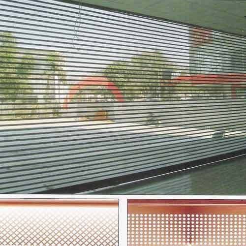 Stainless Steel Perforated Rolling Shutters Application: Industrial