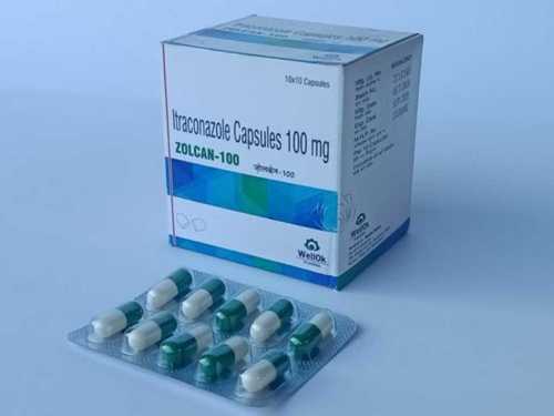 100 Mg Itraconazole Capsules Storage: Cool And Dry Place