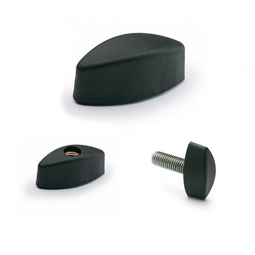 Black Plastic Wing Knobs