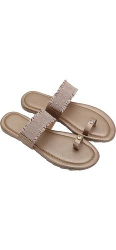 Plastic Daily Wear Flat Heel Ladies Sandals