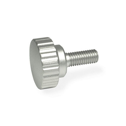 Silver Gn 535 Stainless Steel Knurled Screws