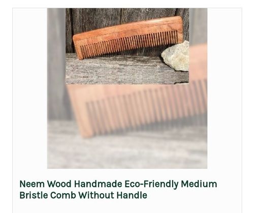 wooden comb