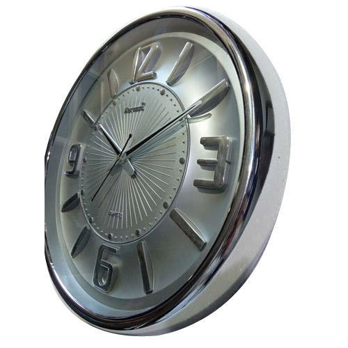 Office Round Wall Clock Size: 410*410*50 Mm