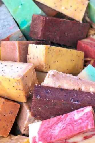 Eco Friendly Rectangular Natural Homemade Soap