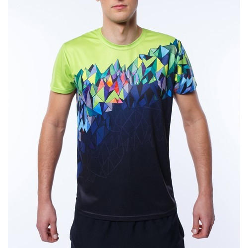 Various Colors Are Available Round Neck Graphic Style Men T Shirts