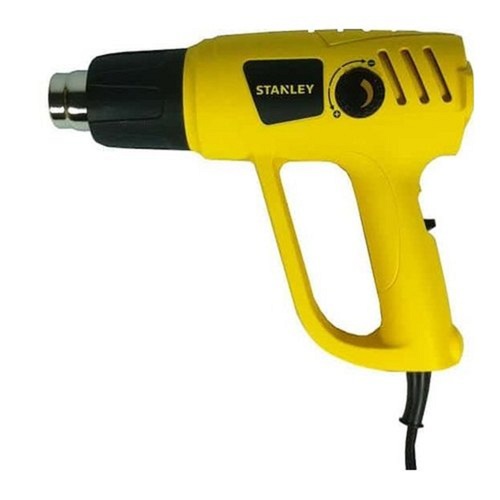 Stanley Yellow Electric Hot Air Heat Gun - 50 Hz Frequency 240V Power Variable Speed | Lightweight Overheat Protection 6 Month Warranty