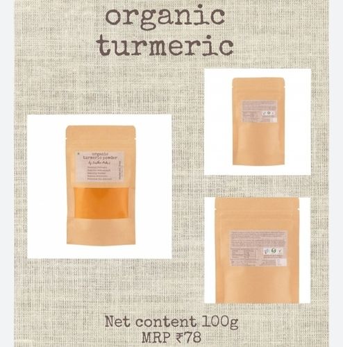 100% Pure Organic Turmeric Powder, (Available In Pack Of 1 X 24 Piece)