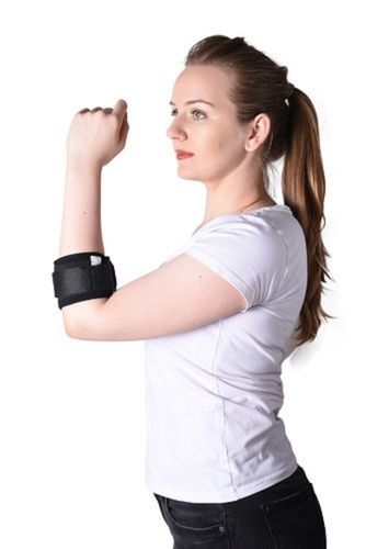 Black Forearm Tennis Elbow Support Compression Brace