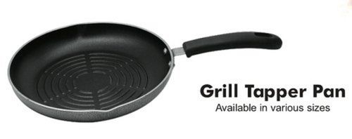 Black Non Stick Home Kitchen Aluminium Grill Tapper Pan