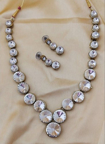 CZ Necklace Set With Earrings