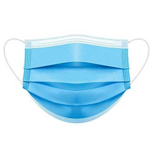 Disposable 3 Ply Face Mask With Ear Loop Mount Gender: Unisex