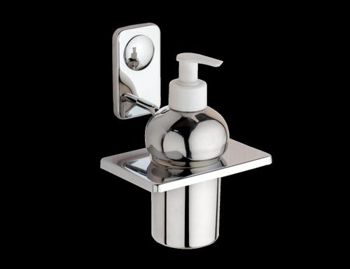 Polished Stainless Steel Liquid Soap Dispenser