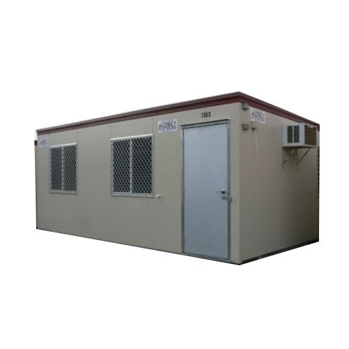 Rectangular Shaped Grey Color With 2 Window Construction Site Portable Engineers Cabin Use: Office