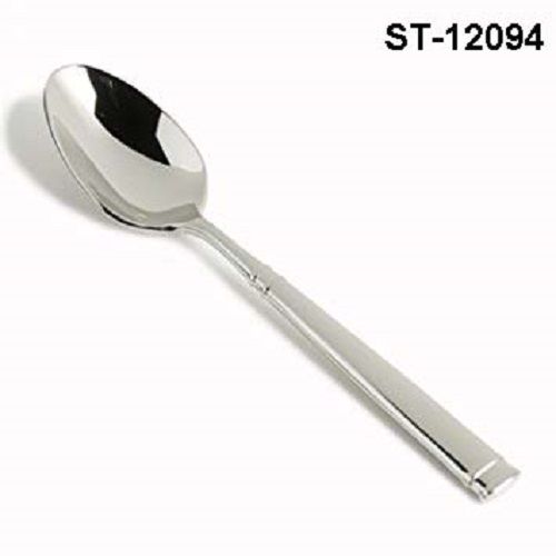 Silver Stainless Steel Mirror Finish Dinner Spoons