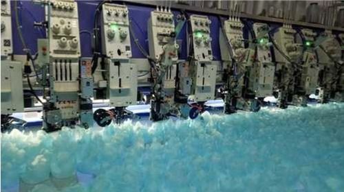 Automatic Multi Head Ribbon Embroidery Machine