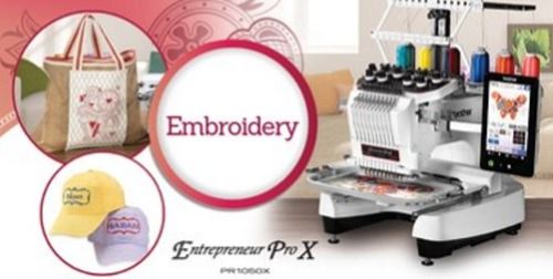 Brother Pr1050x Embroidery Sewing Machine