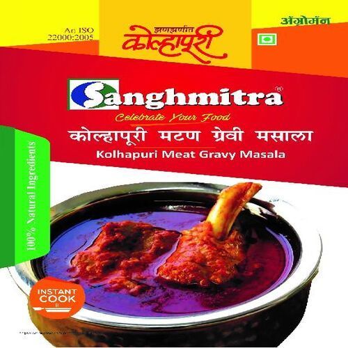 Hygenic Healthy Natural Taste Dried Kolhapuri Meat Gravy Masala