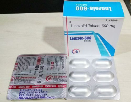 लाइनज़ोलिड टैबलेट आईपी 600 एमजी जेनेरिक ड्रग्स