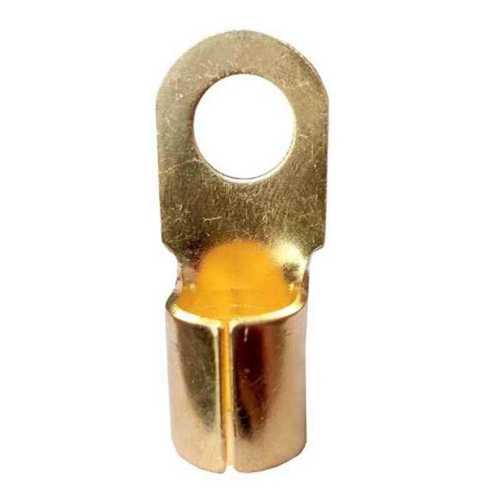 Plain Pattern Golden Color Brass Lugs