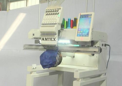 Single Head Embroidery Machine