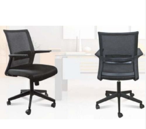 Black Wing Mesh Back Office Chair