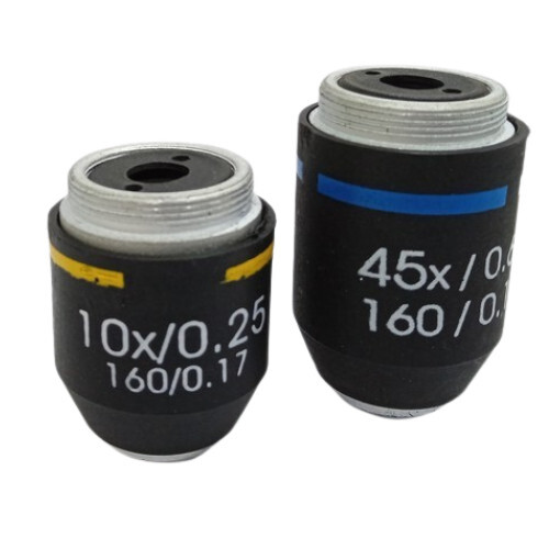 10X 40X/45X Microscope Objectives Lens at Best Price in Ambala Cantt Labcare Instruments