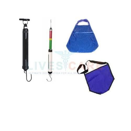 5kg Tri Colour Tubular Hanging Scale With Baby Sling