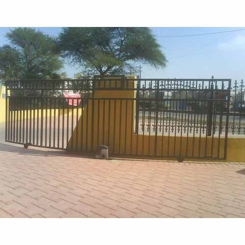 Black Color Automatic Sliding Gate