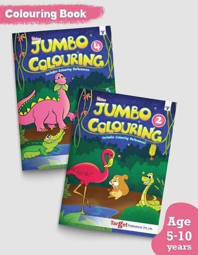 Kids Blossom Jumbo Colouring Books Age 5 To 10 Years Audience: Children