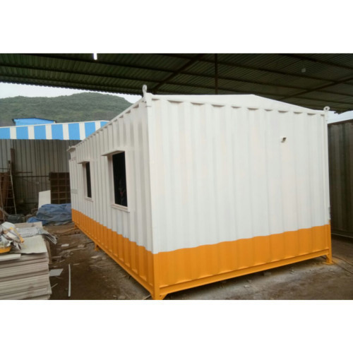 Mild Steel Portable Cabins - Color: White And Yellow