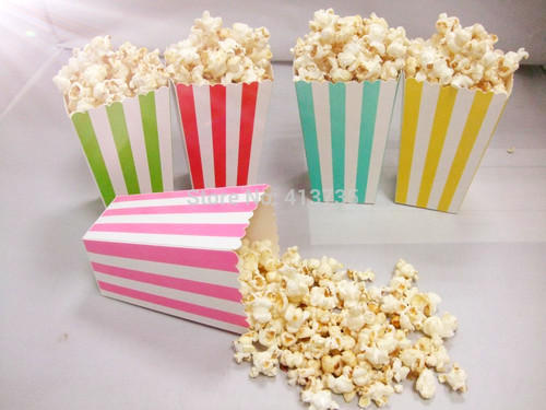 Smooth Finish Pop Corn Packaging Box