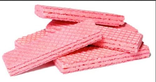 Straberry Wafer Biscuits With Sweet And Yummy Taste