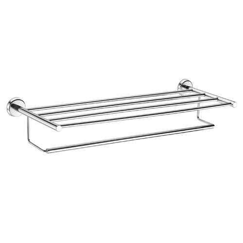 Stainless Steel Wall Mounted Towel Rack With Rod