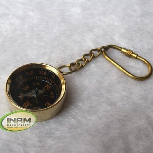 Brass Antique Nautical Key Ring