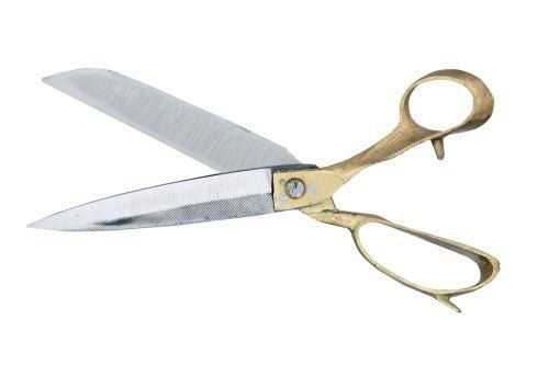 Gray Brass Handle Scissors For Tailor