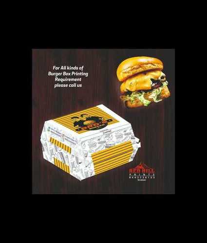 Burger Box Printing Service