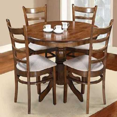Classy Wooden Dining Table With Four Chair at Best Price in Sagar Jd